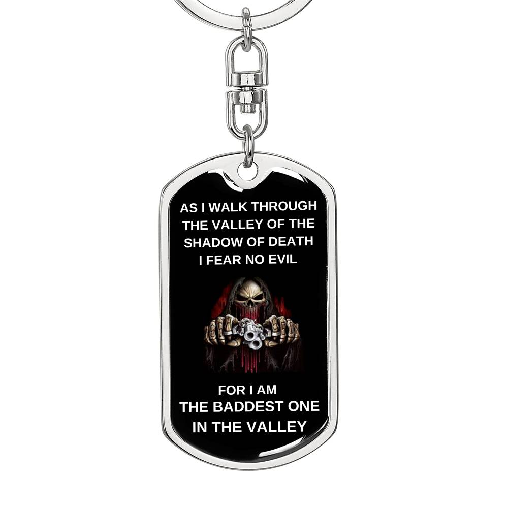Baddest in the Valley | Military Chain Key Chain