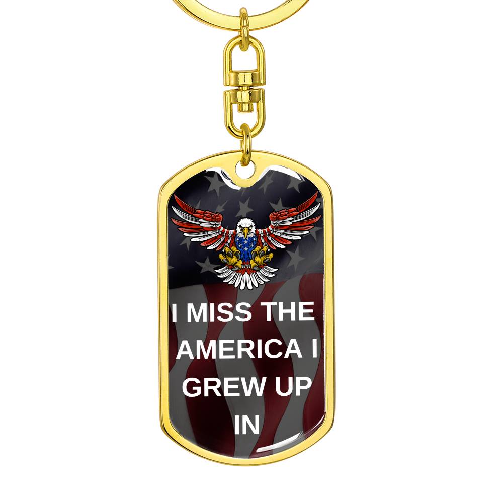 I Miss America | Military Key Chain
