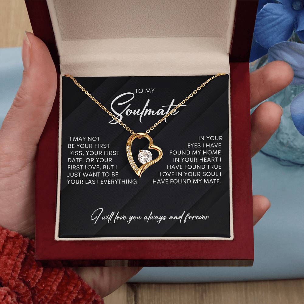 To My Soulmate | I Will Love You, Always & Forever - Forever Love Necklace