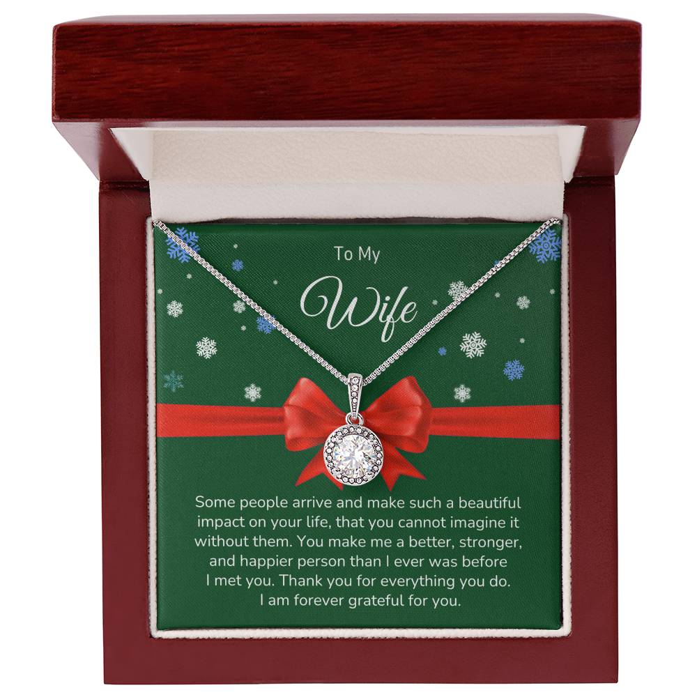 To My Wife | Christmas Eternal Hope Necklace