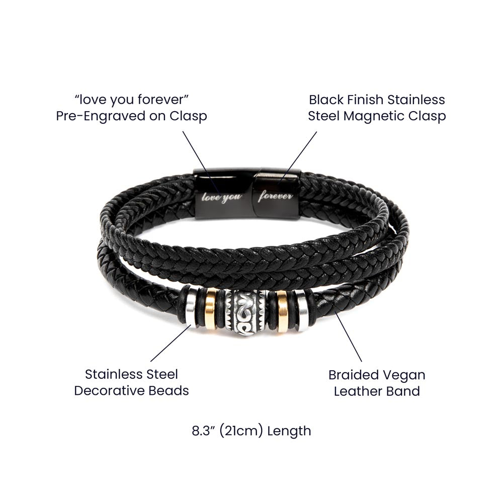 For Him | Love You Forever Bracelet