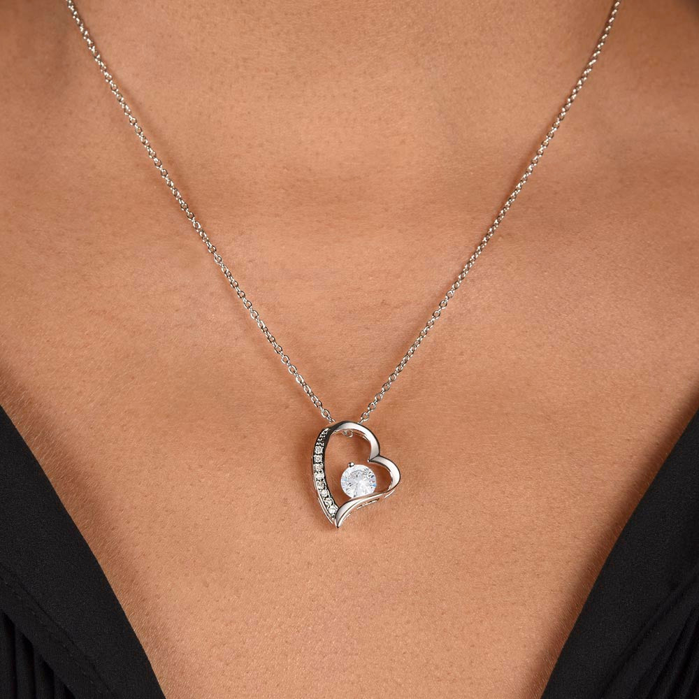 To My Grand Daughter | Christmas Forever Love Necklace
