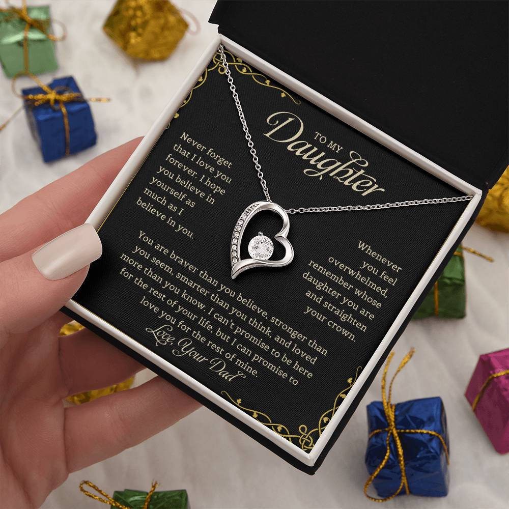 To My Daughter | Forever Love Necklace