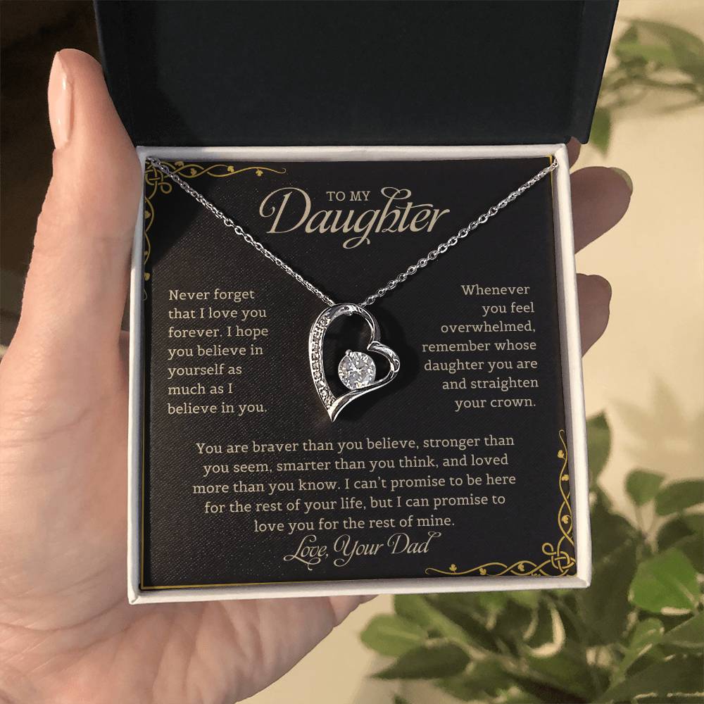 To My Daughter | Forever Love Necklace