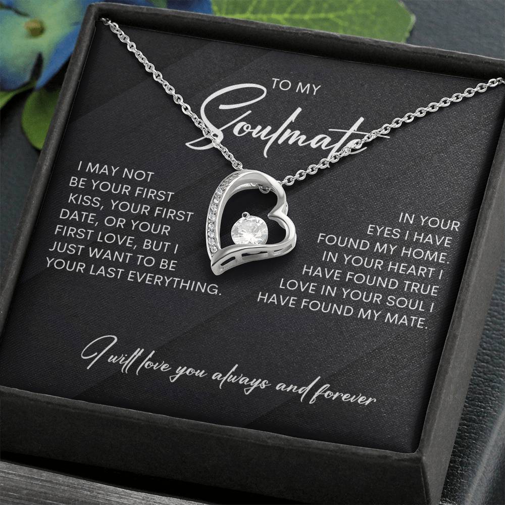 To My Soulmate | I Will Love You, Always & Forever - Forever Love Necklace