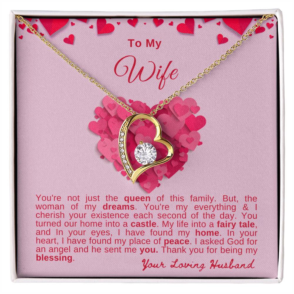 To My Wife | Forever Love Necklace