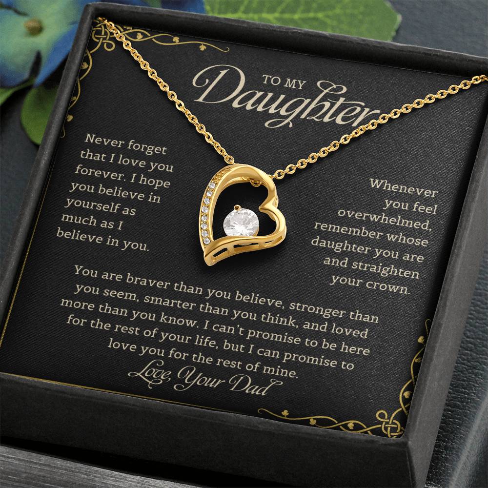 To My Daughter | Forever Love Necklace