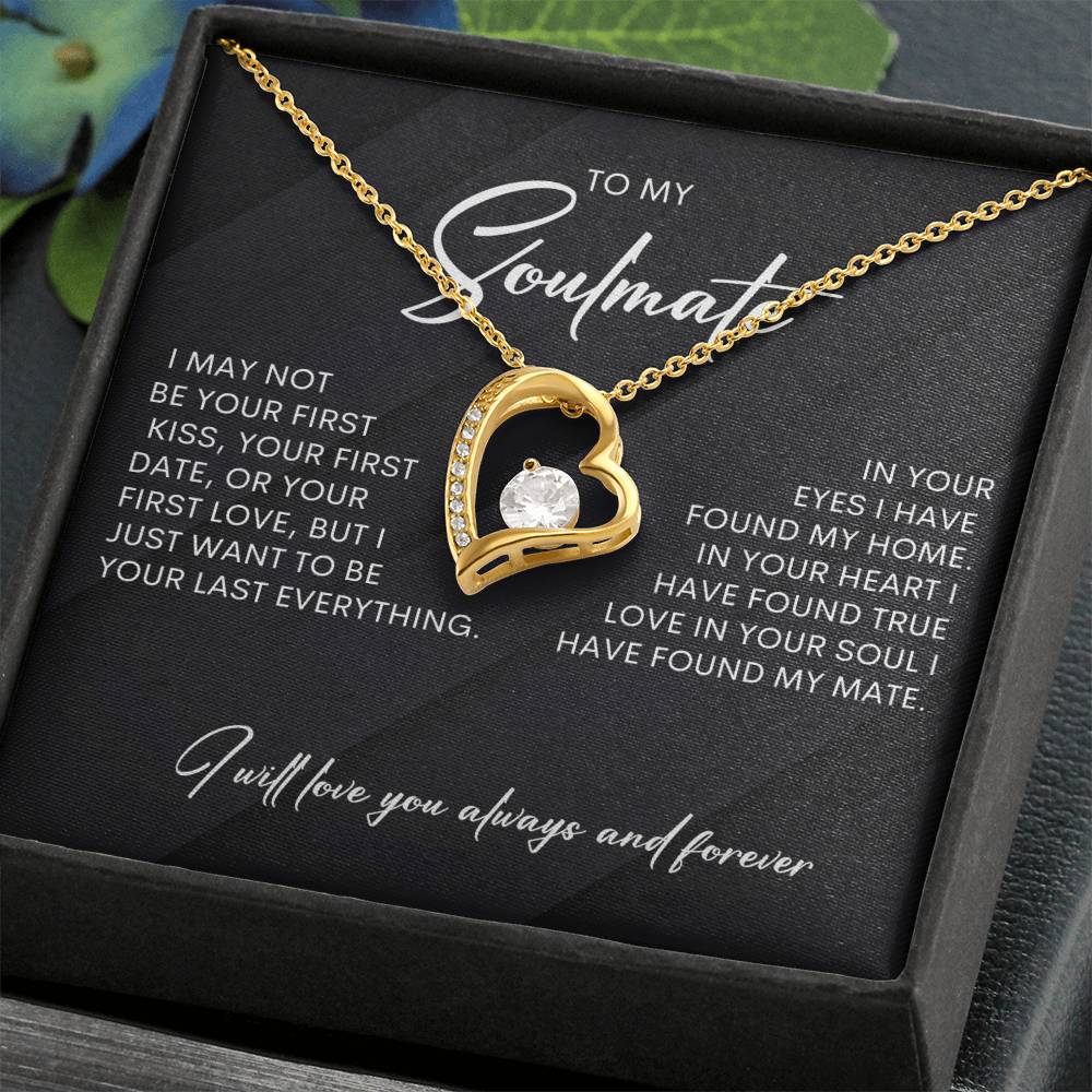 To My Soulmate | I Will Love You, Always & Forever - Forever Love Necklace