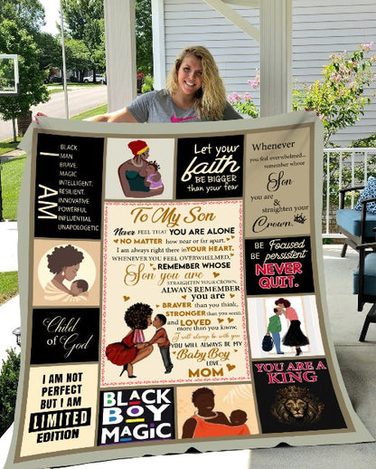 To My King | Cozy Plush Fleece Blanket