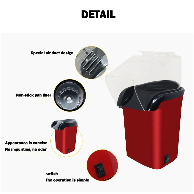 EasyPop Mini Popcorn Machine