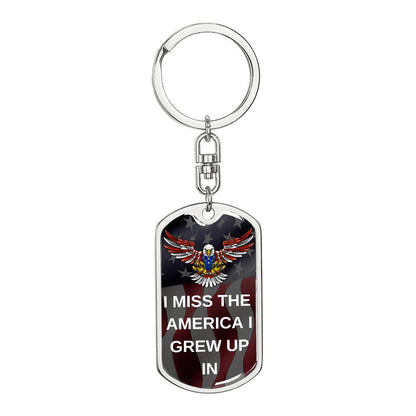I Miss America | Military Key Chain