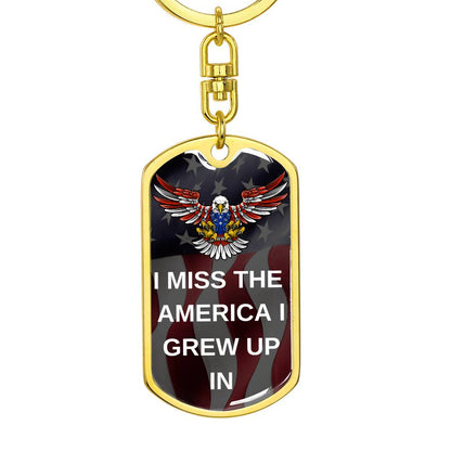 I Miss America | Military Key Chain