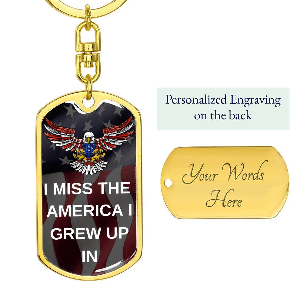 I Miss America | Military Key Chain