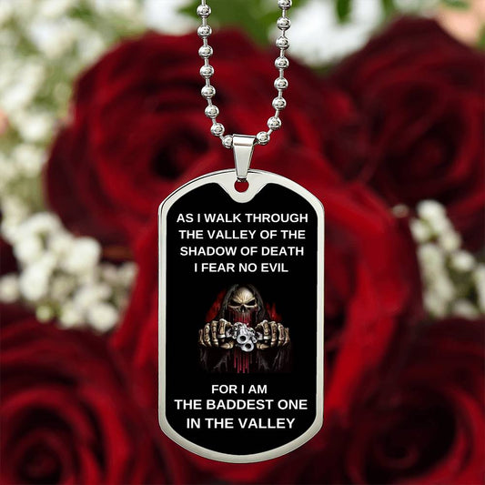 Baddest in the Valley | Military Chain Necklace