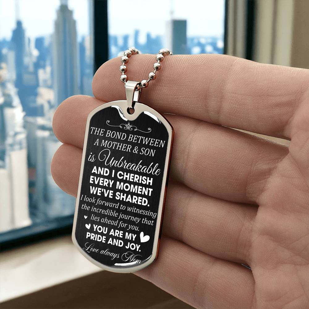 Mother and Son | Military Chain Necklace
