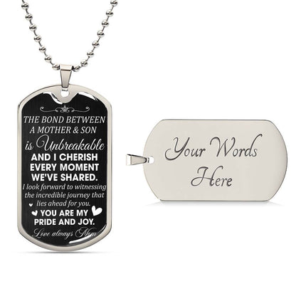 Mother and Son | Military Chain Necklace