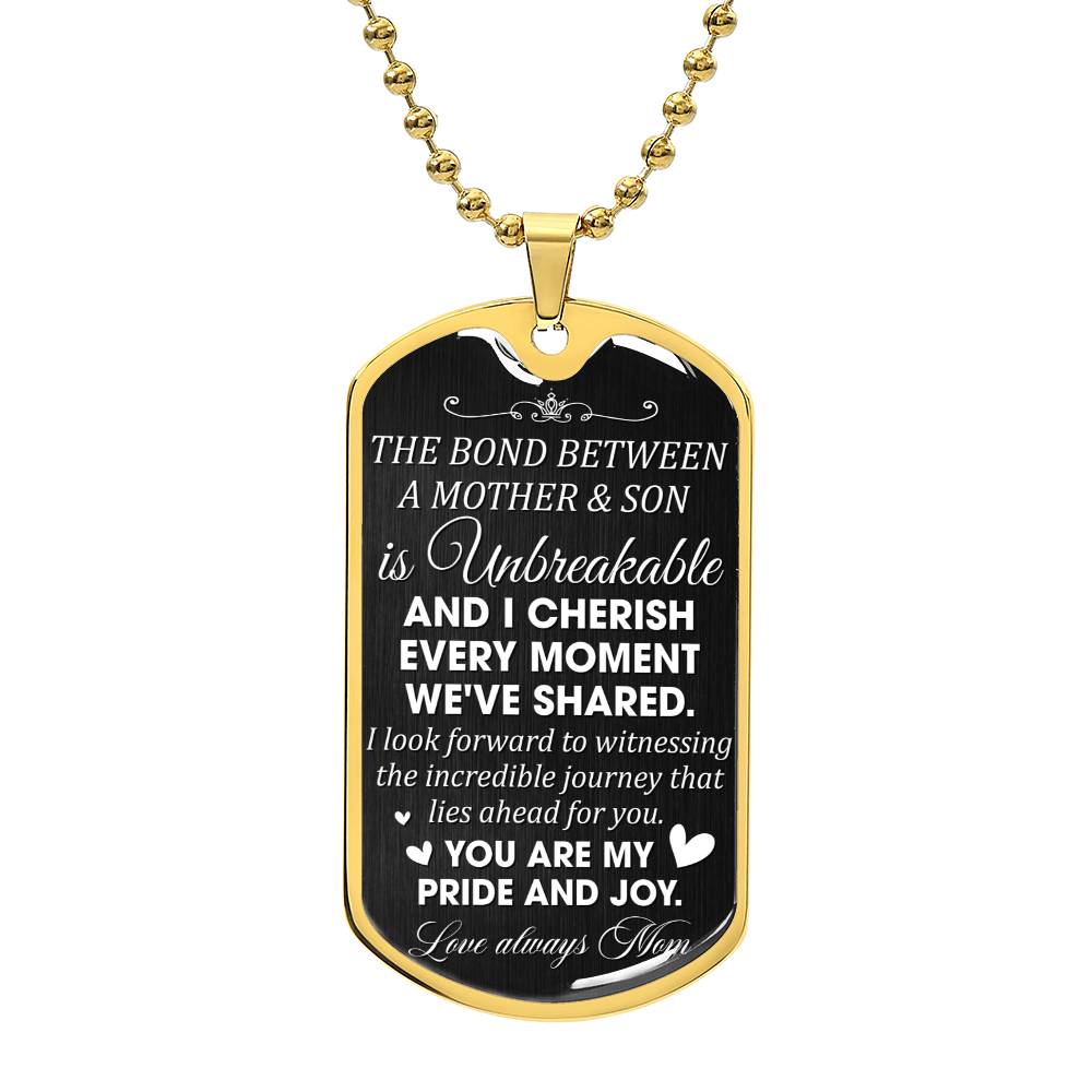 Mother and Son | Military Chain Necklace