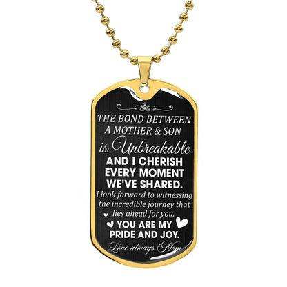 Mother and Son | Military Chain Necklace