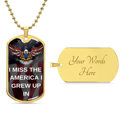 I Miss America | Military Chain