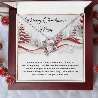 To Mom | Christmas Forever Love Necklace