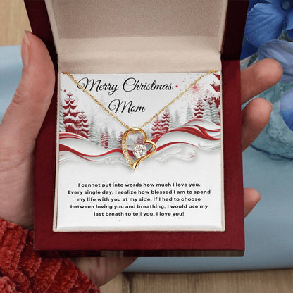 To Mom | Christmas Forever Love Necklace