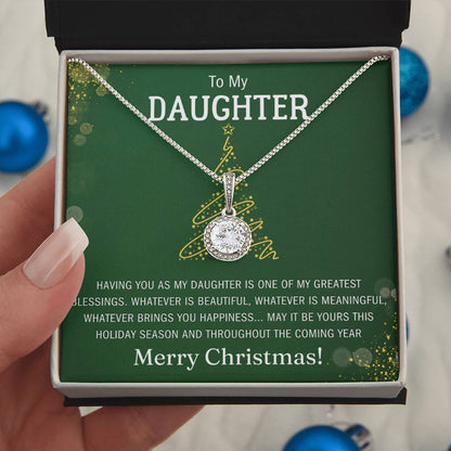 To My Daughter | Christmas Eternal Hope Necklace