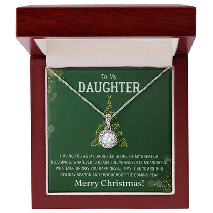 To My Daughter | Christmas Eternal Hope Necklace