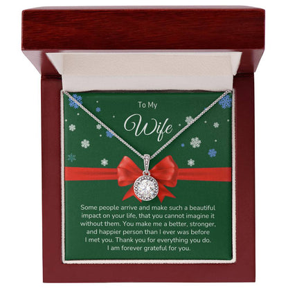 To My Wife | Christmas Eternal Hope Necklace