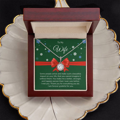 To My Wife | Christmas Eternal Hope Necklace