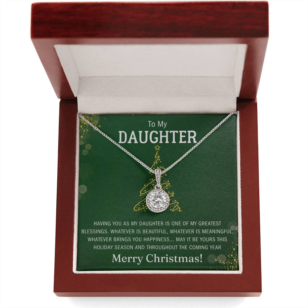 To My Daughter | Christmas Eternal Hope Necklace