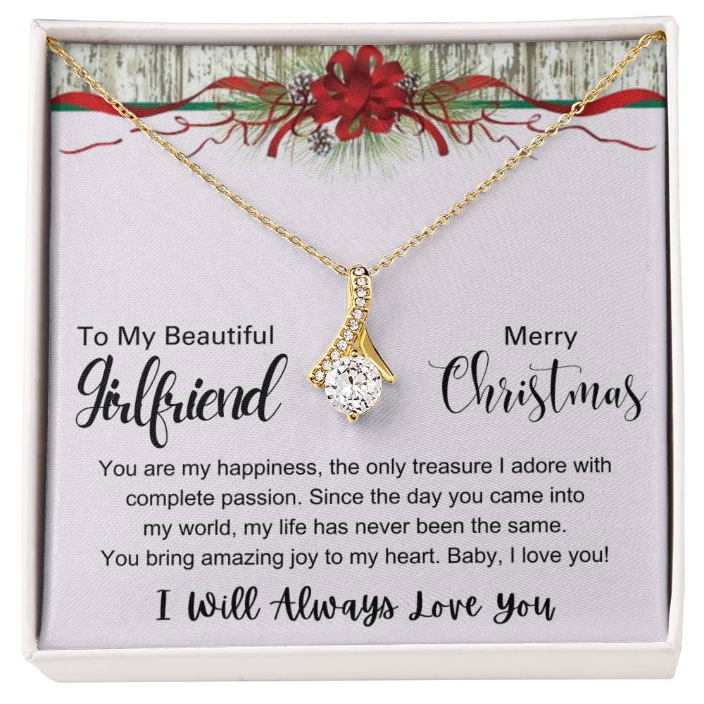 To My Girlfriend | Christmas Alluring Beauty Necklace