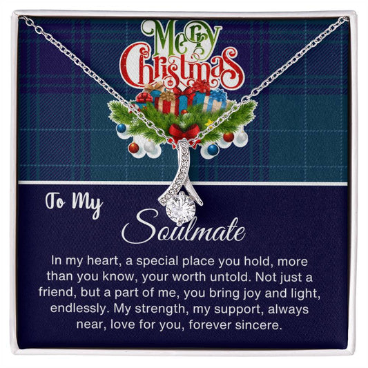 To My Soulmate | Christmas Alluring Beauty Necklace