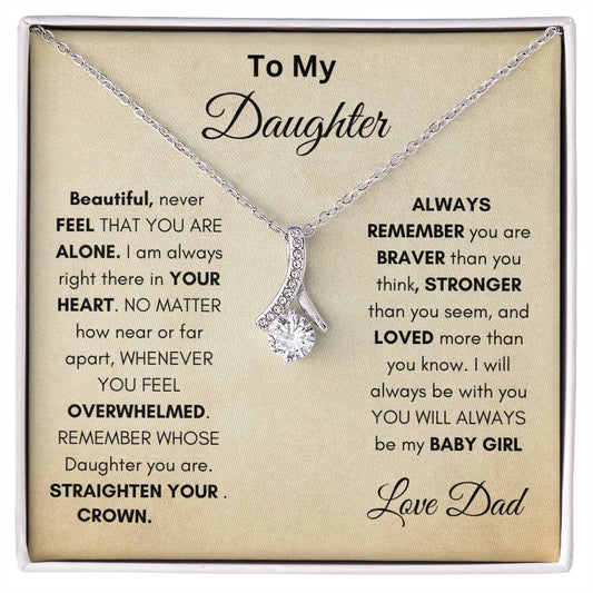 To My Daughter from Dad | Necklace