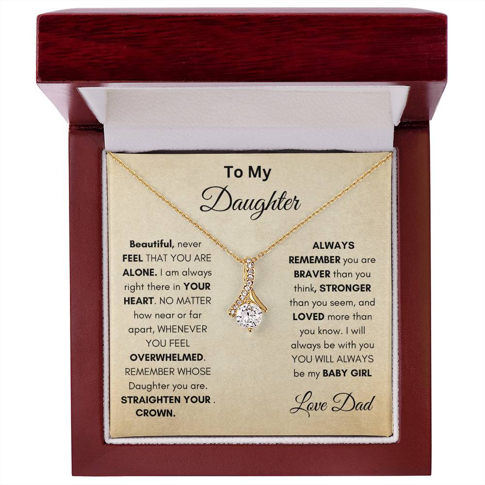To My Daughter from Dad | Necklace