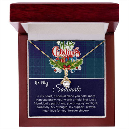 To My Soulmate | Christmas Alluring Beauty Necklace