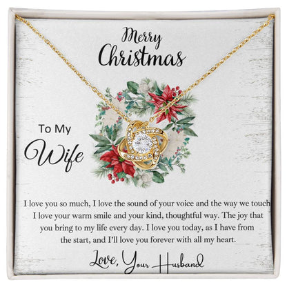 To My Wife Christmas | Love Knot