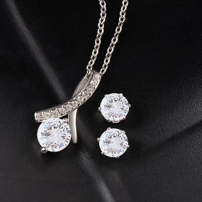 To My Wife | Christmas Alluring Beauty + Earrings