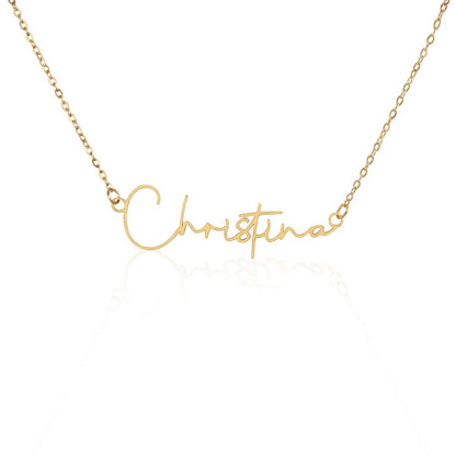 Personalized Name | Signature Necklace