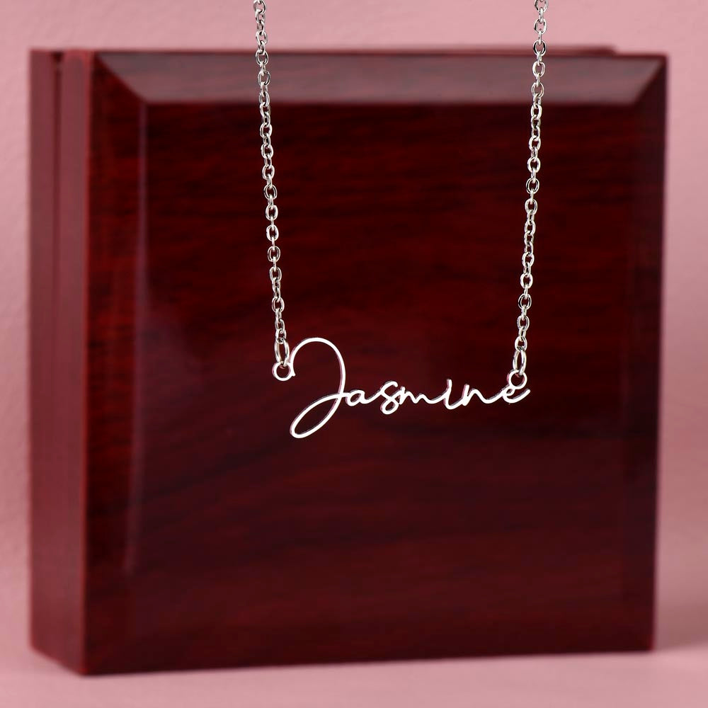 Personalized Name | Signature Necklace