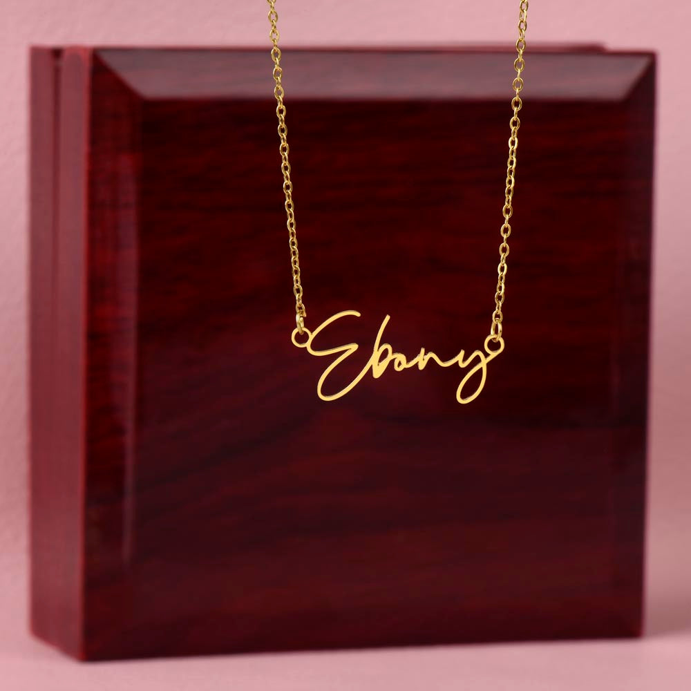Personalized Name | Signature Necklace