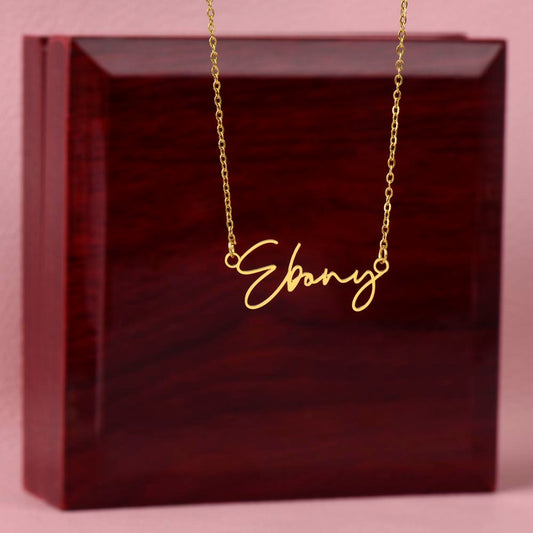 Personalized Name | Signature Necklace