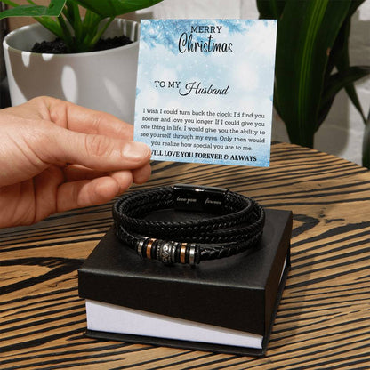 To My Husband | Christmas Love You Forever Bracelet