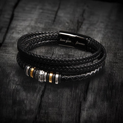 To My Boyfriend | Christmas Love You Forever Bracelet