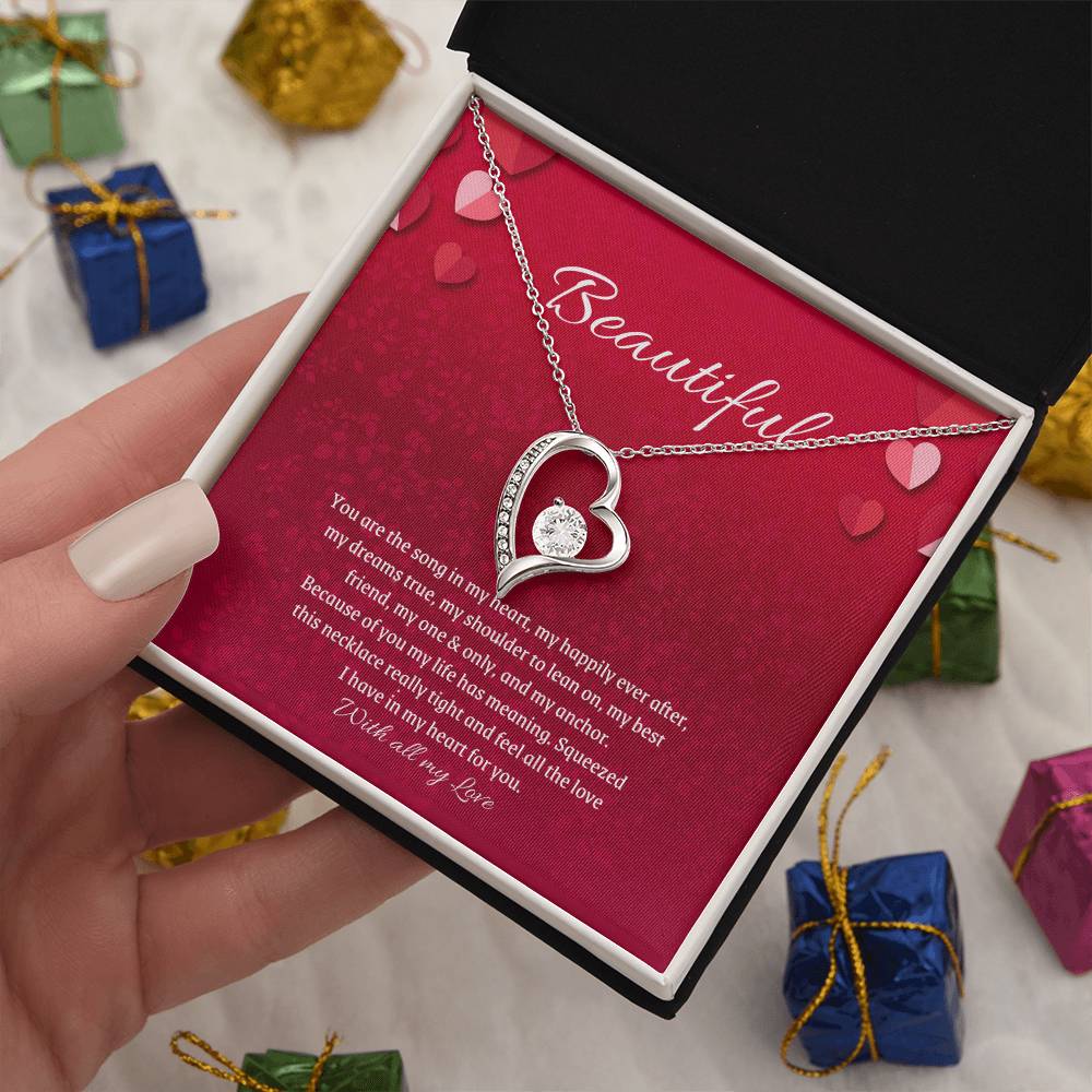 To My Girlfriend | Forever Love Necklace