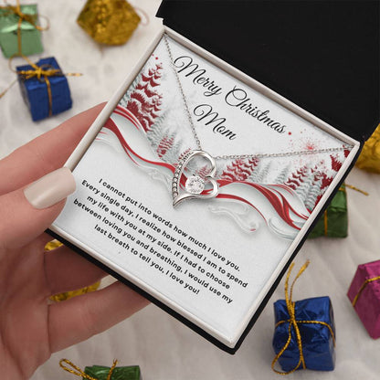 To Mom | Christmas Forever Love Necklace