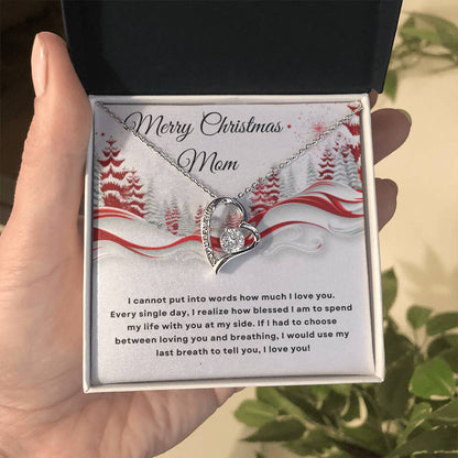 To Mom | Christmas Forever Love Necklace