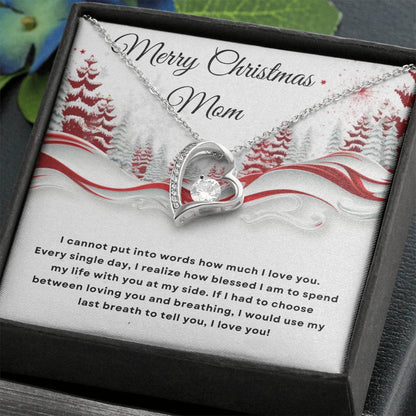 To Mom | Christmas Forever Love Necklace