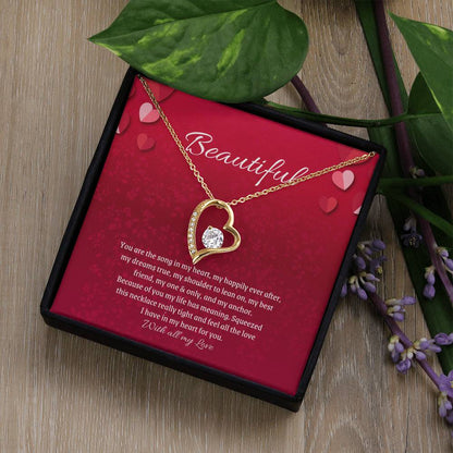 To My Girlfriend | Forever Love Necklace