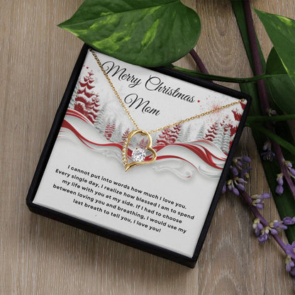 To Mom | Christmas Forever Love Necklace