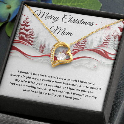 To Mom | Christmas Forever Love Necklace